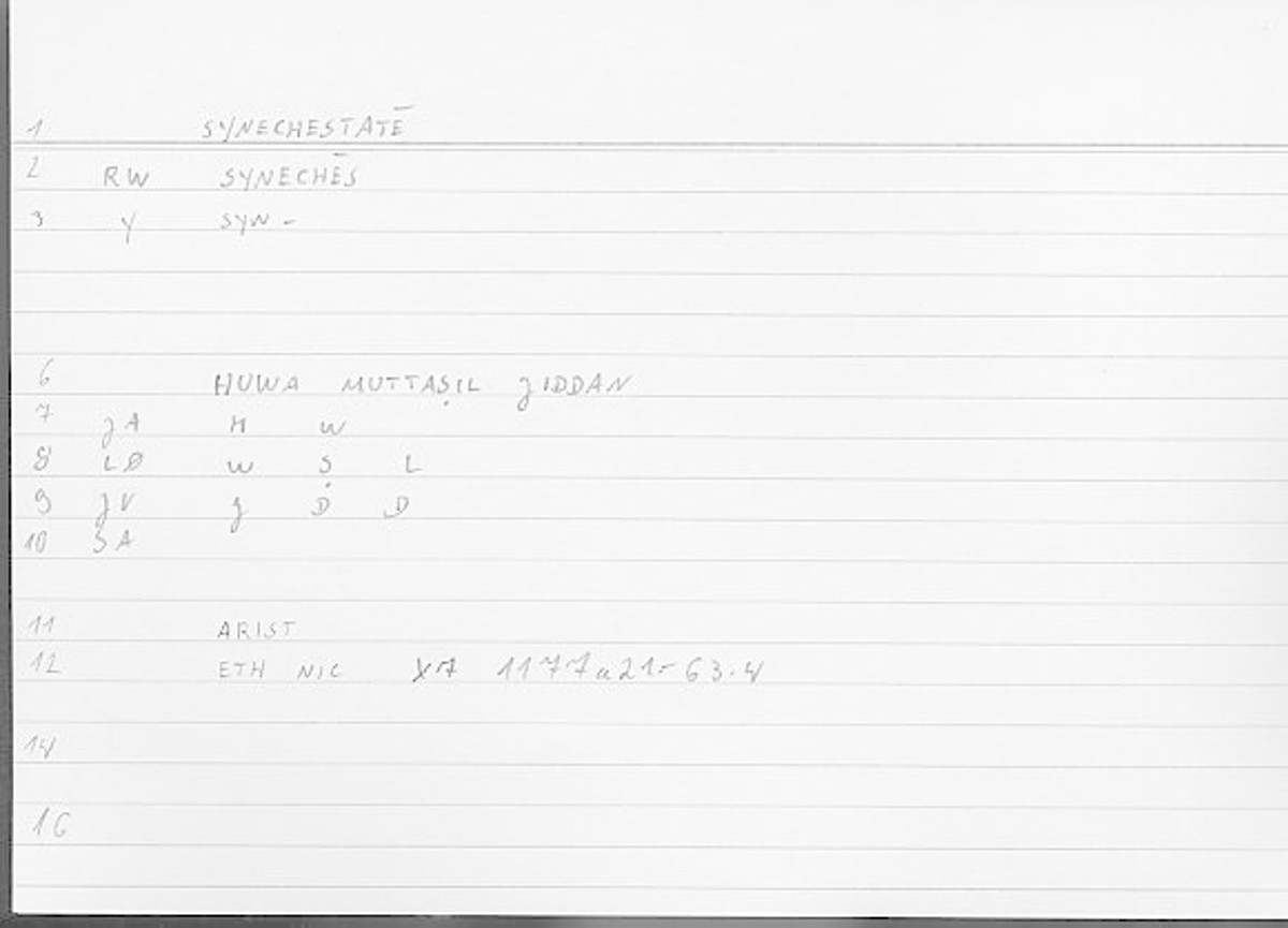 Filecard Arist.Eth-Nic.12151