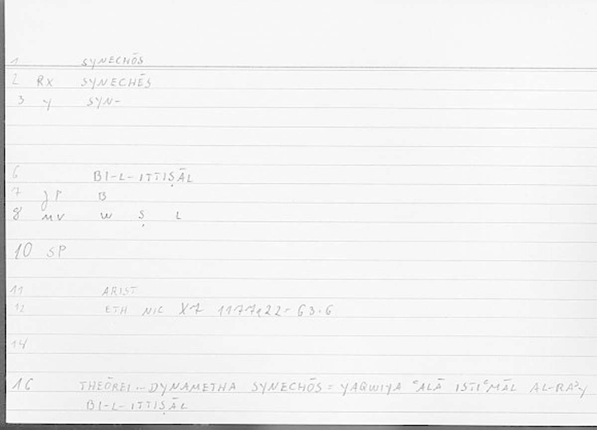 Filecard Arist.Eth-Nic.12152