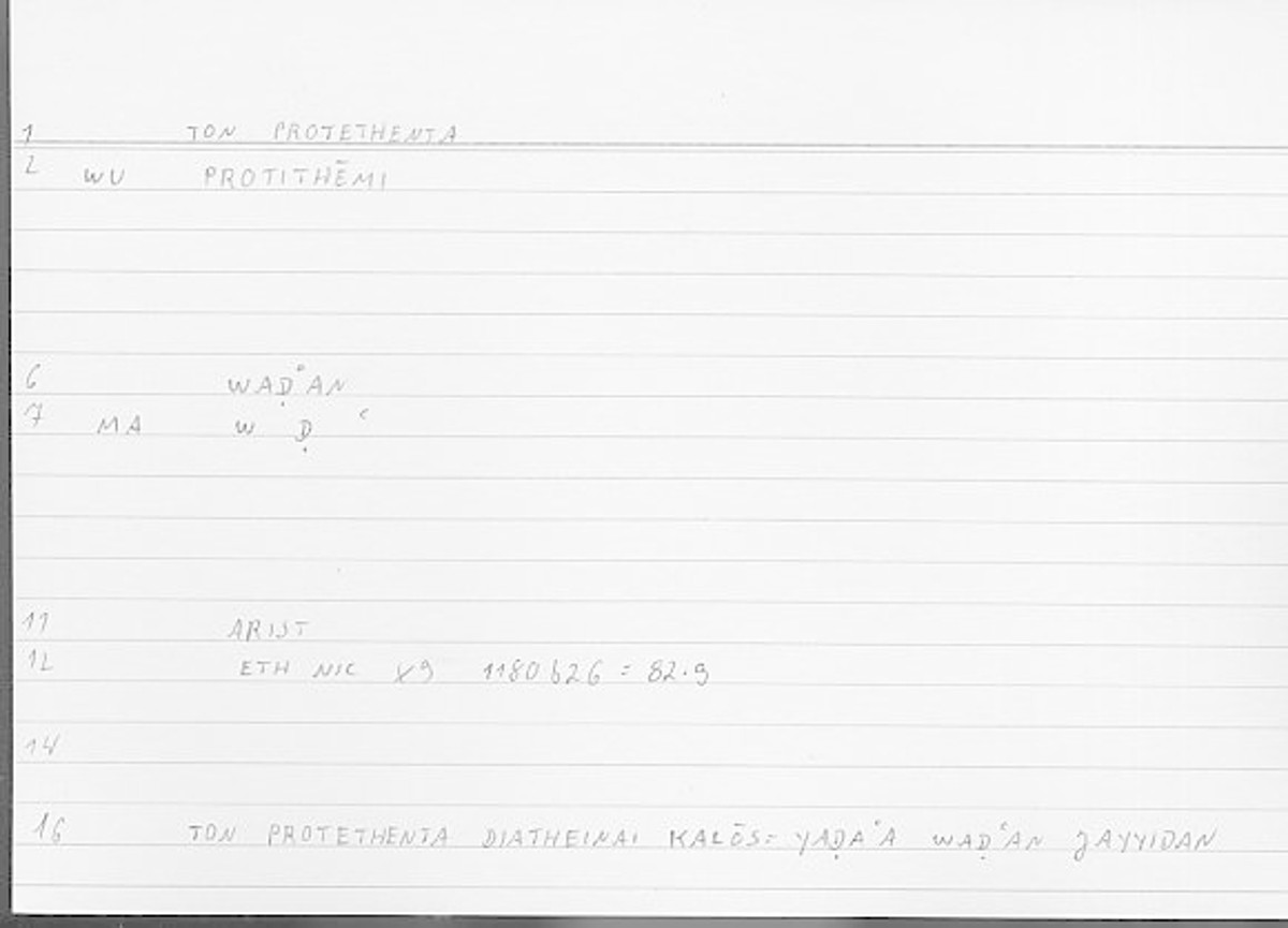 Filecard Arist.Eth-Nic.12157