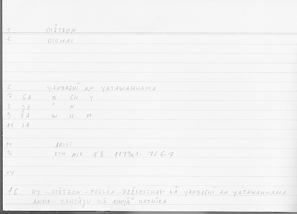 Filecard Arist.Eth-Nic.12181