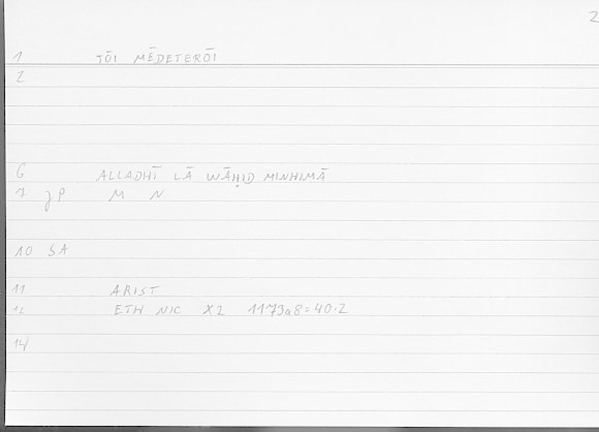 Filecard Arist.Eth-Nic.12184