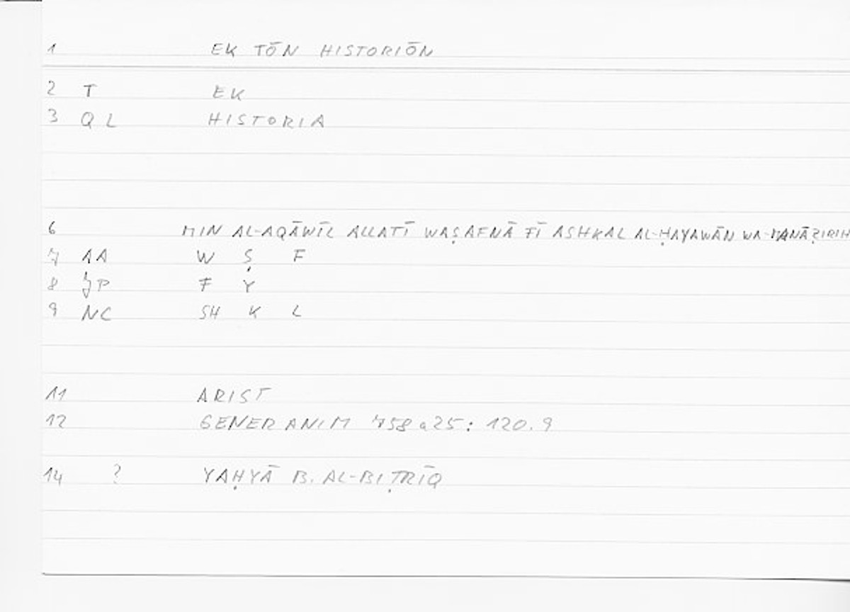 Filecard Arist.Gener-anim.1266