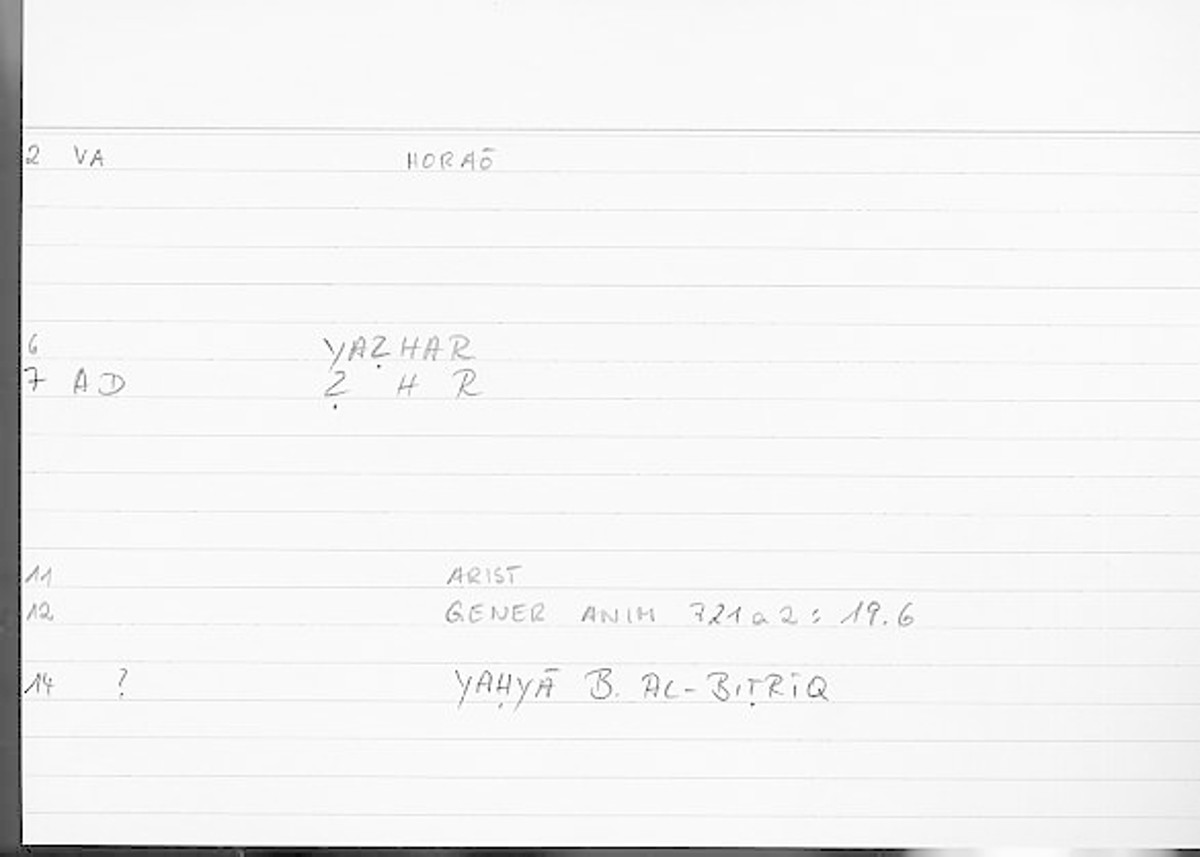 Filecard Arist.Gener-anim.2381