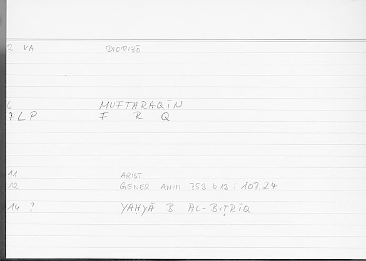 Filecard Arist.Gener-anim.3001