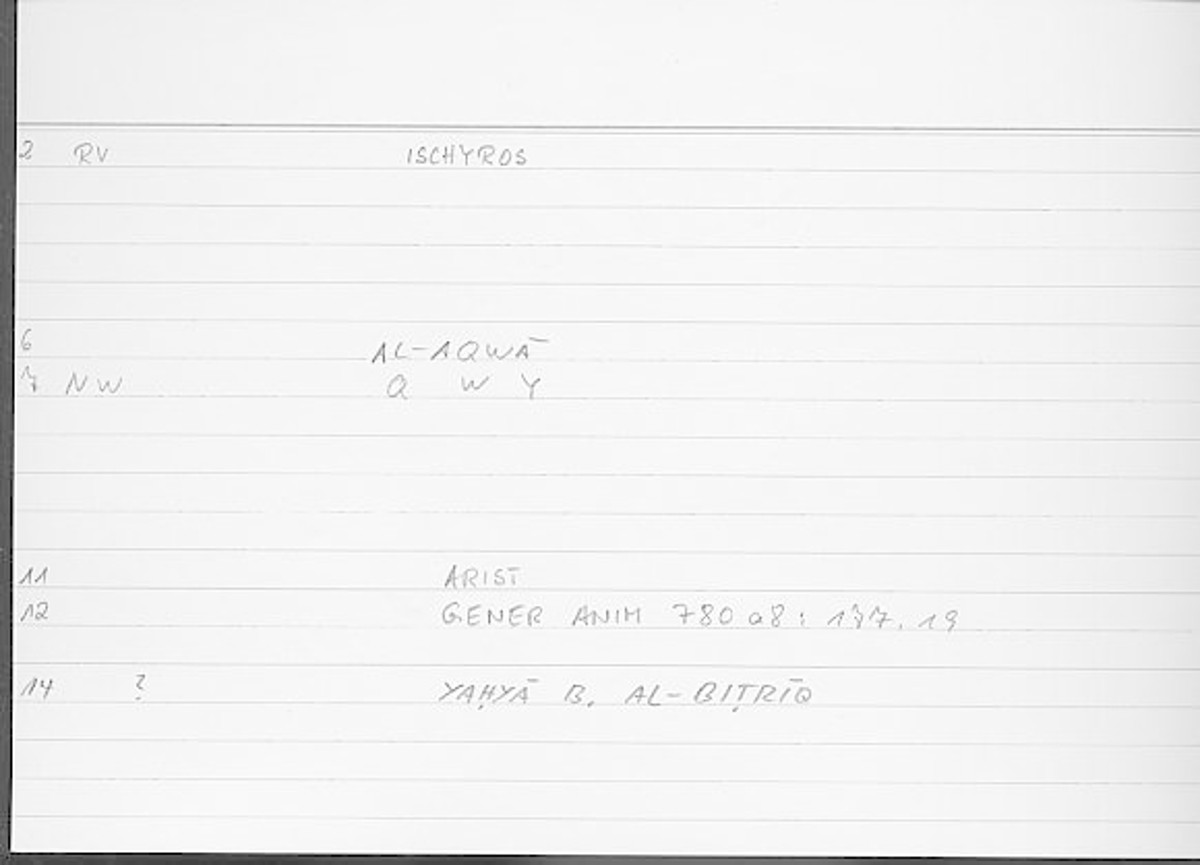 Filecard Arist.Gener-anim.4064