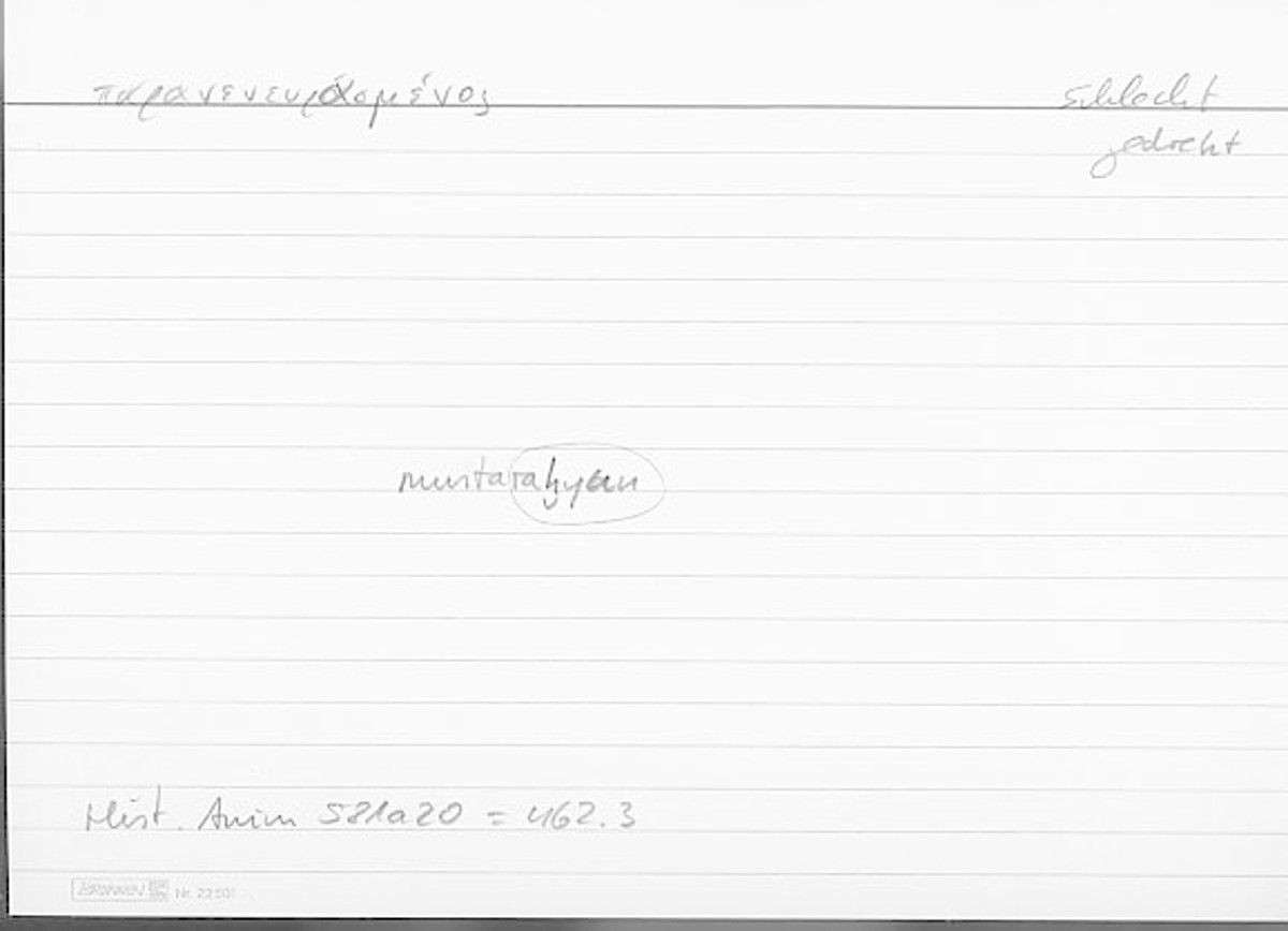Filecard Arist.Hist-anim.238