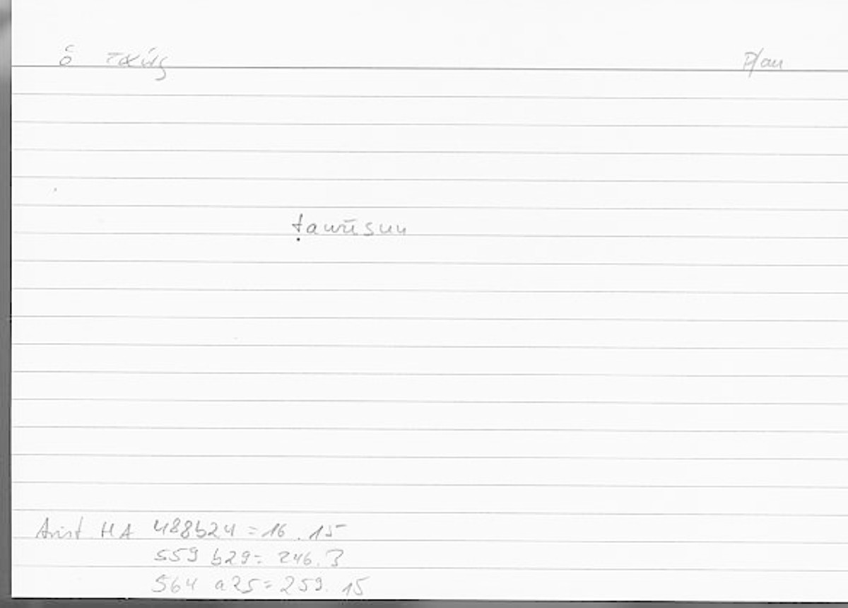 Filecard Arist.Hist-anim.328