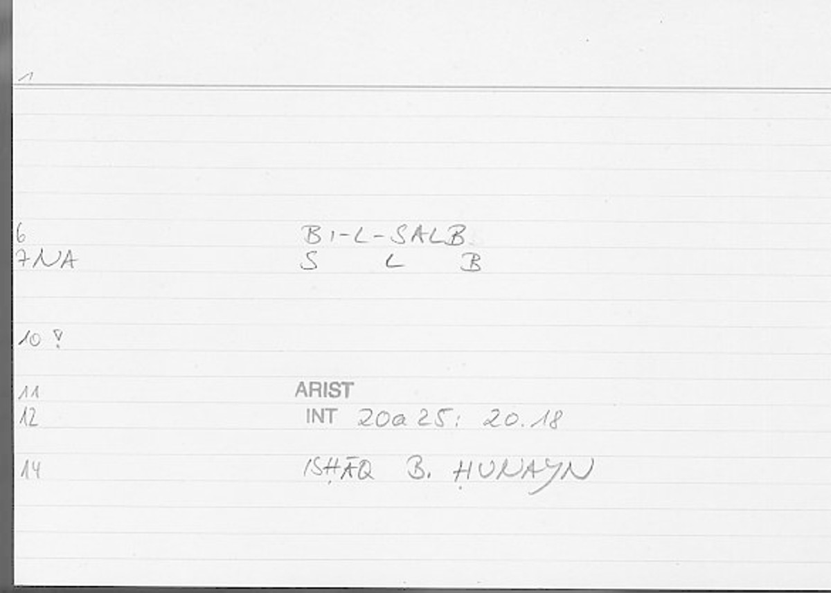 Filecard Arist.Int.0342