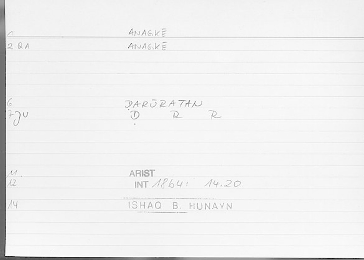 Filecard Arist.Int.0593