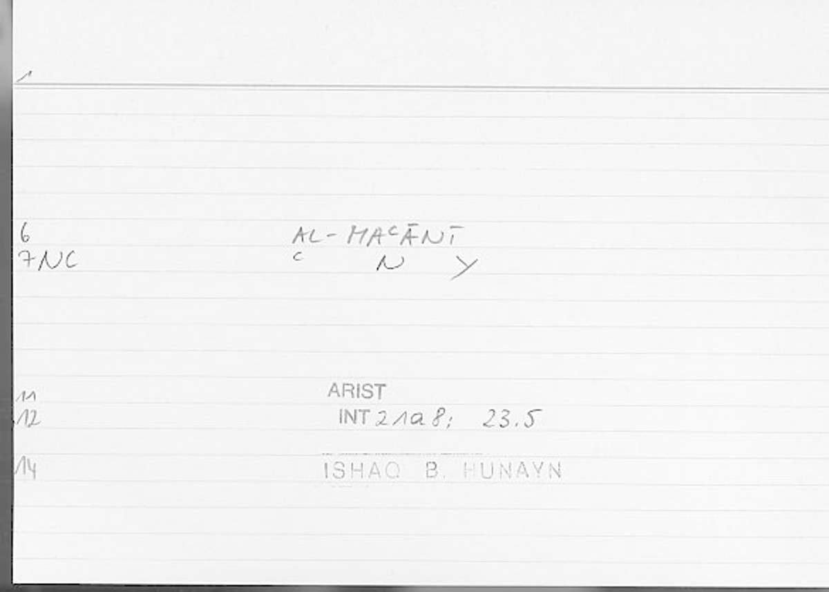 Filecard Arist.Int.0630