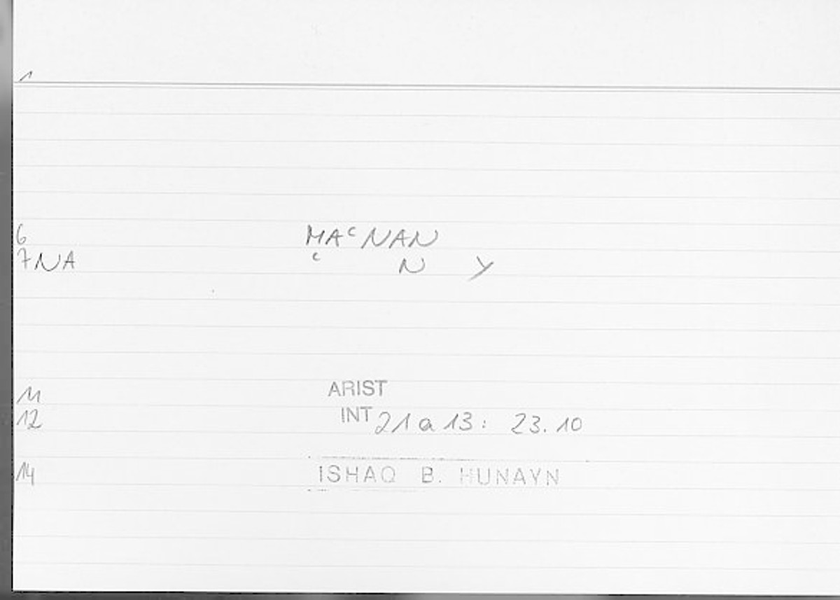 Filecard Arist.Int.0632