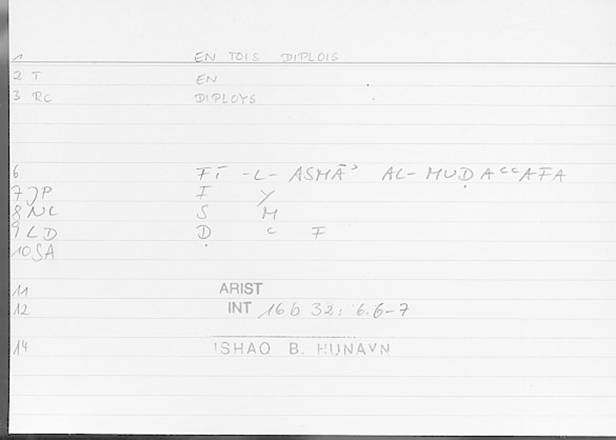 Filecard Arist.Int.0655