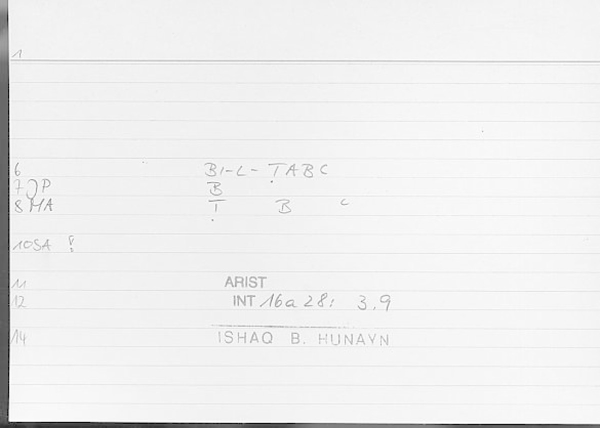 Filecard Arist.Int.0667