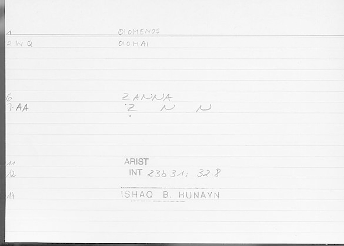 Filecard Arist.Int.0683