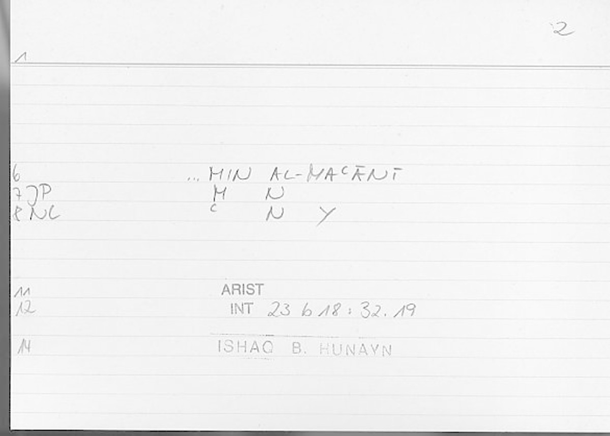 Filecard Arist.Int.0740