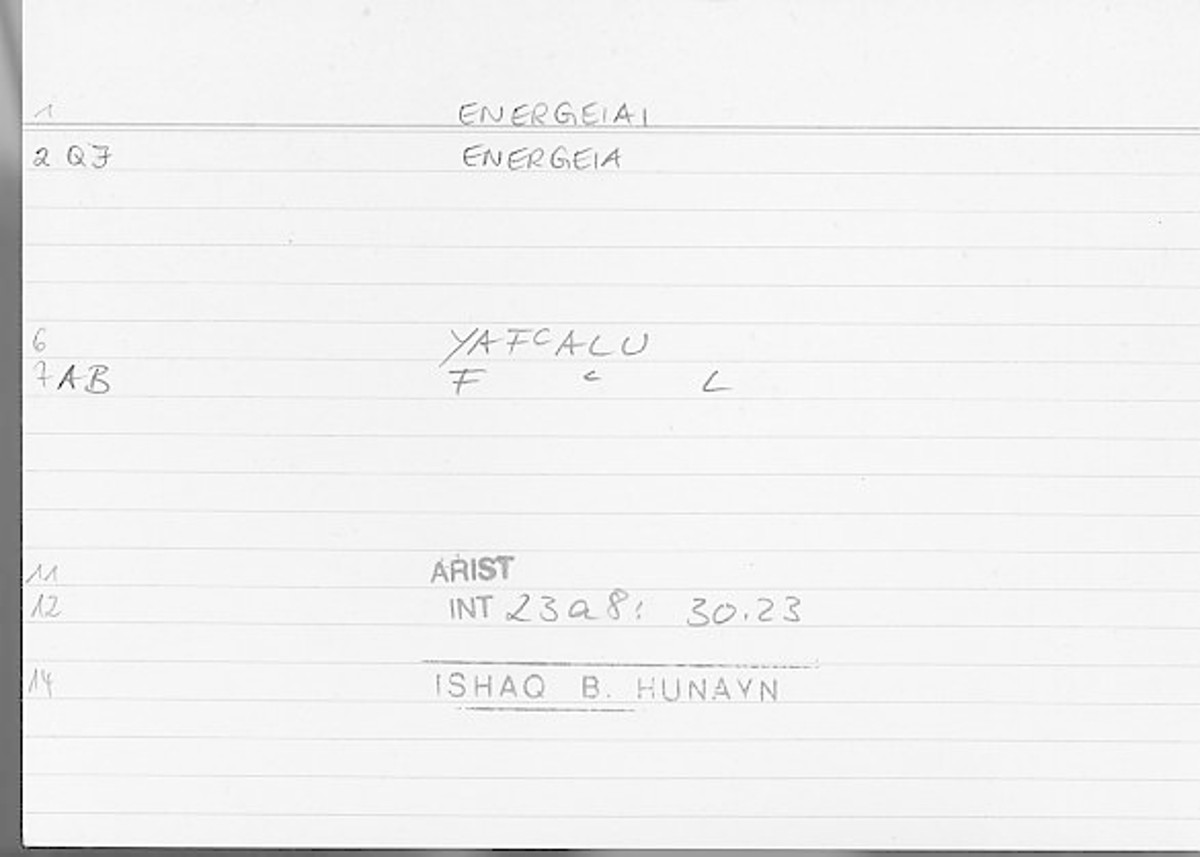 Filecard Arist.Int.0758