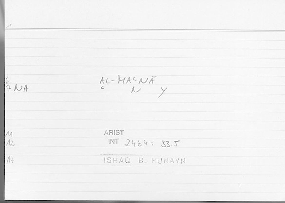 Filecard Arist.Int.0768