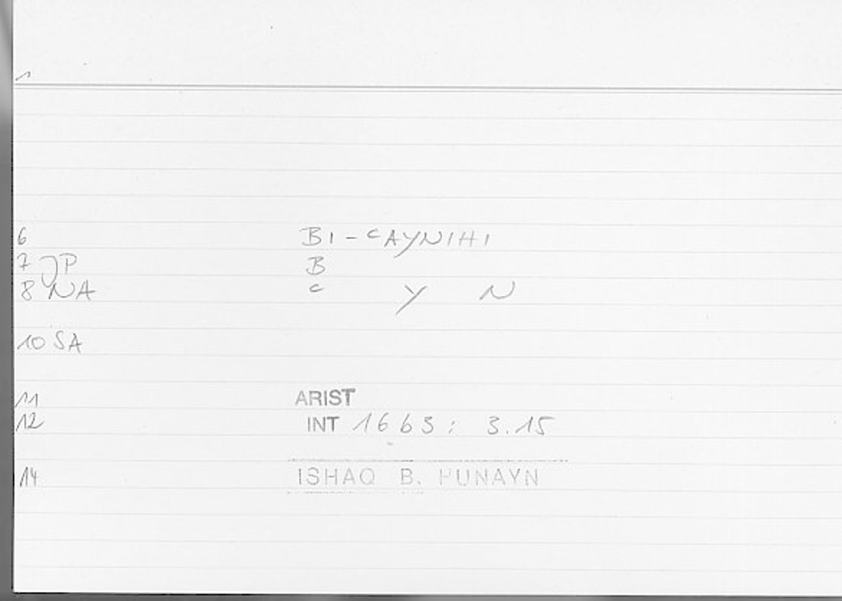 Filecard Arist.Int.0770