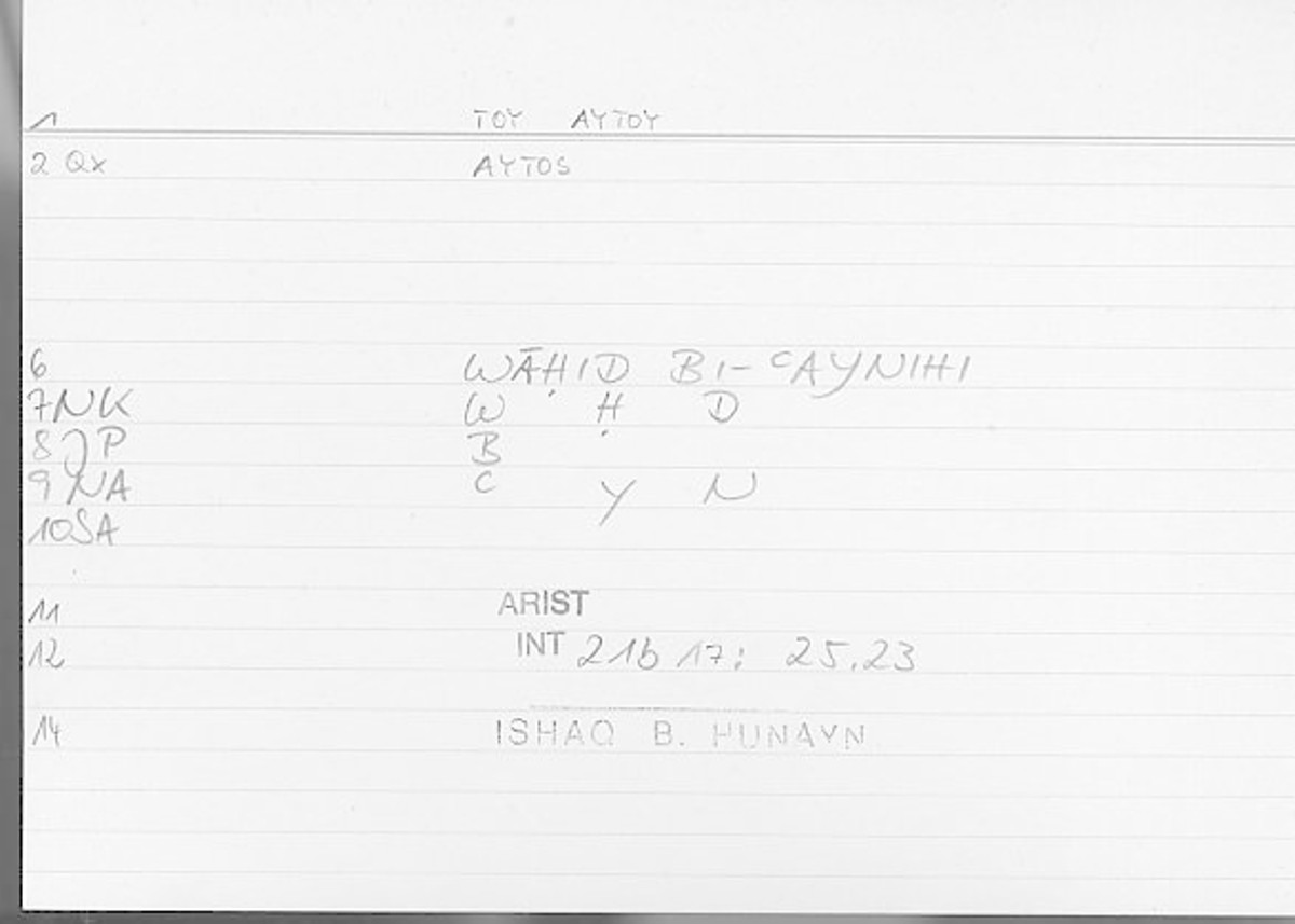 Filecard Arist.Int.0794