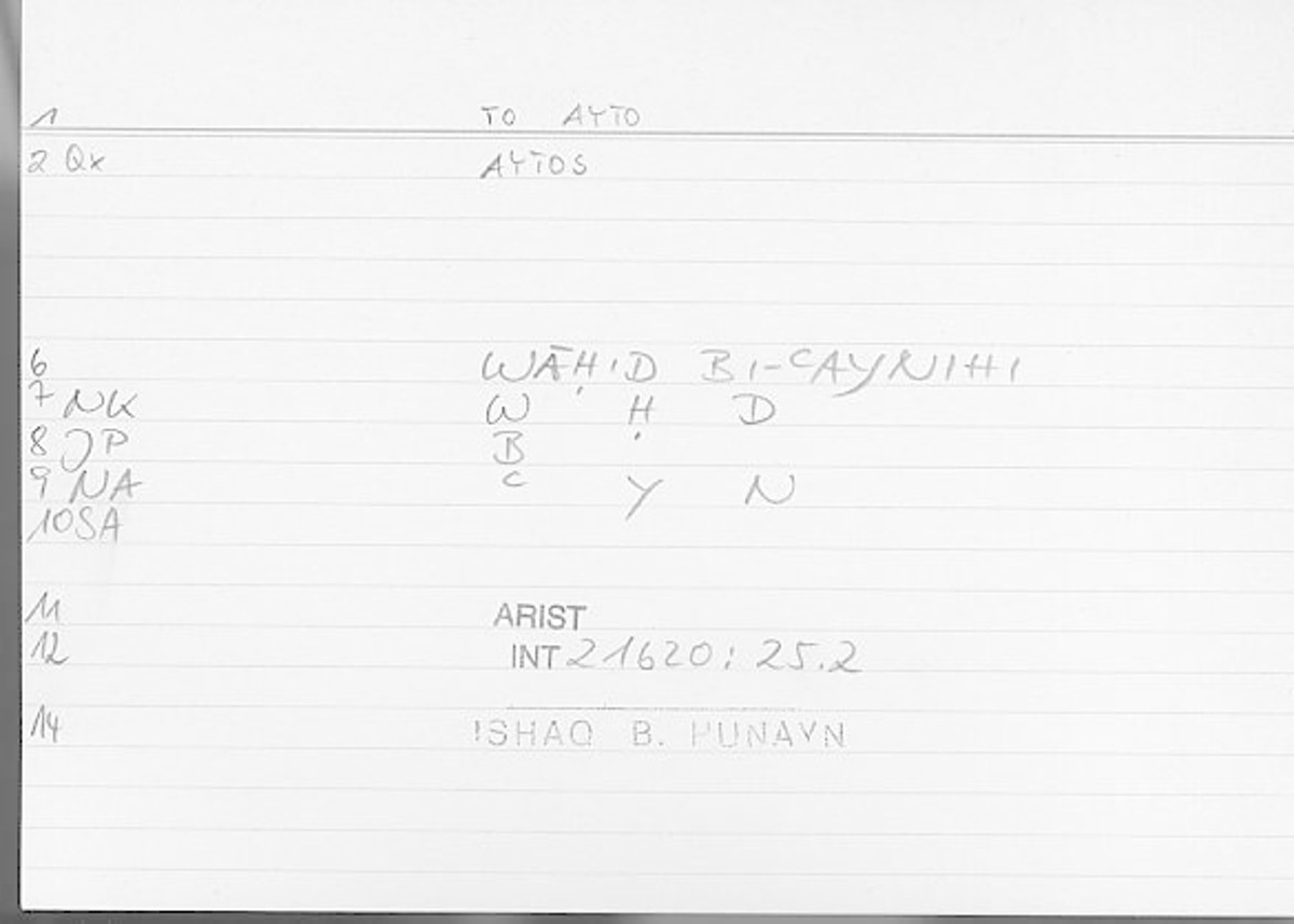 Filecard Arist.Int.0795