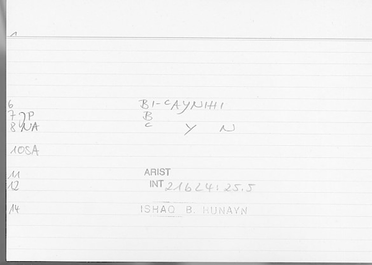 Filecard Arist.Int.0797