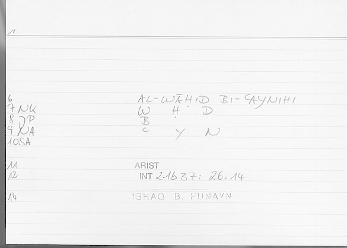 Filecard Arist.Int.0798