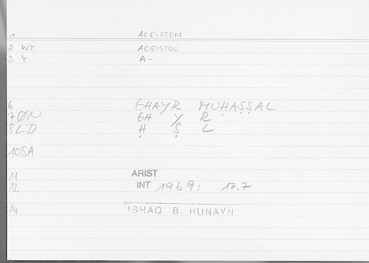 Filecard Arist.Int.0841