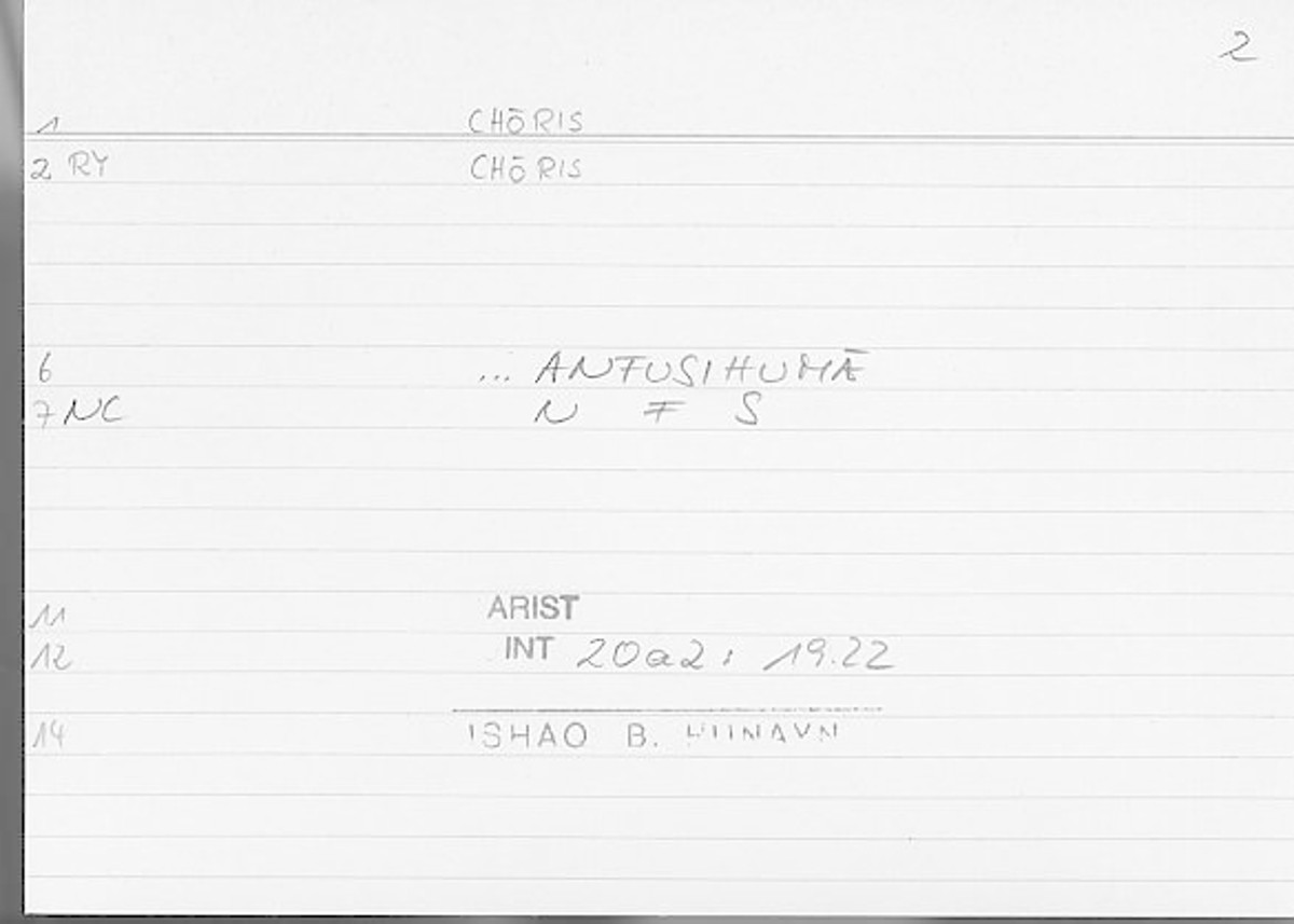 Filecard Arist.Int.0857