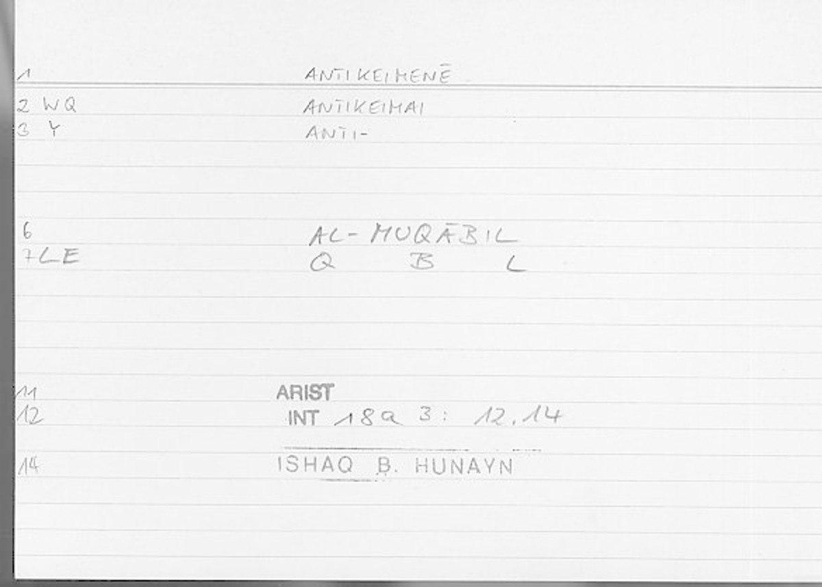 Filecard Arist.Int.0866