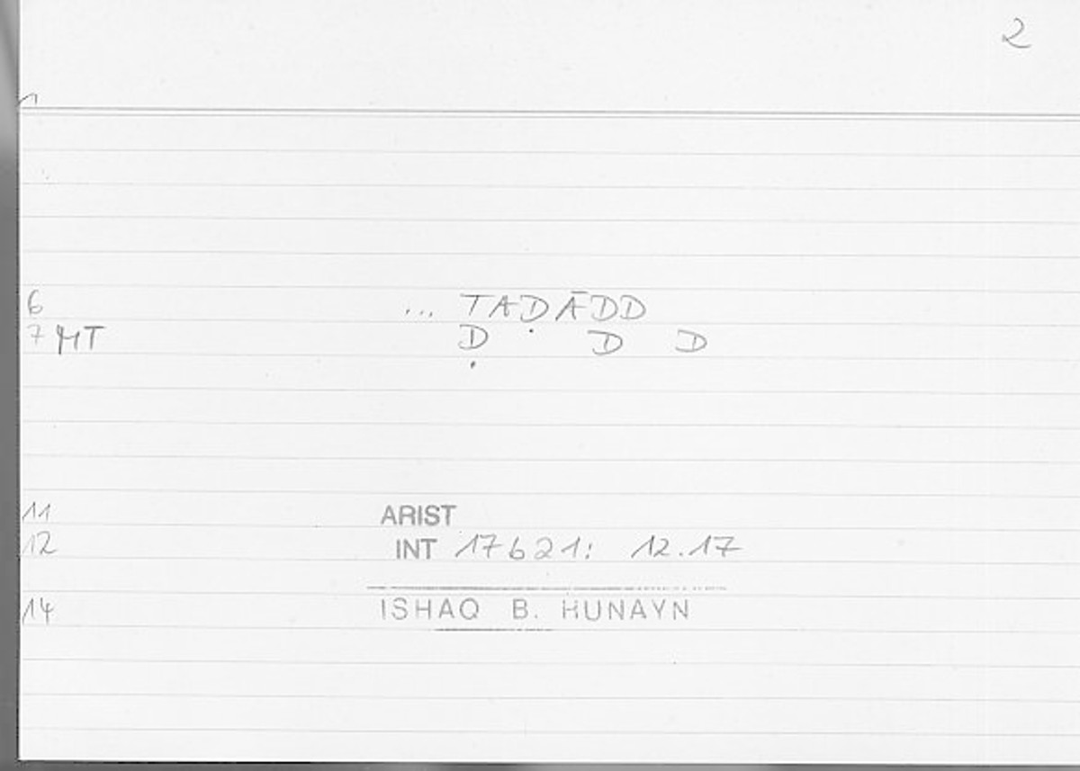 Filecard Arist.Int.0868