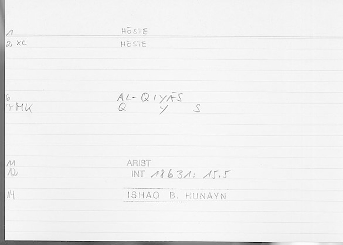 Filecard Arist.Int.0970