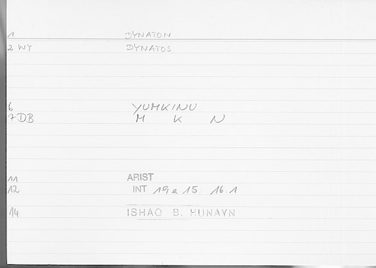 Filecard Arist.Int.1087