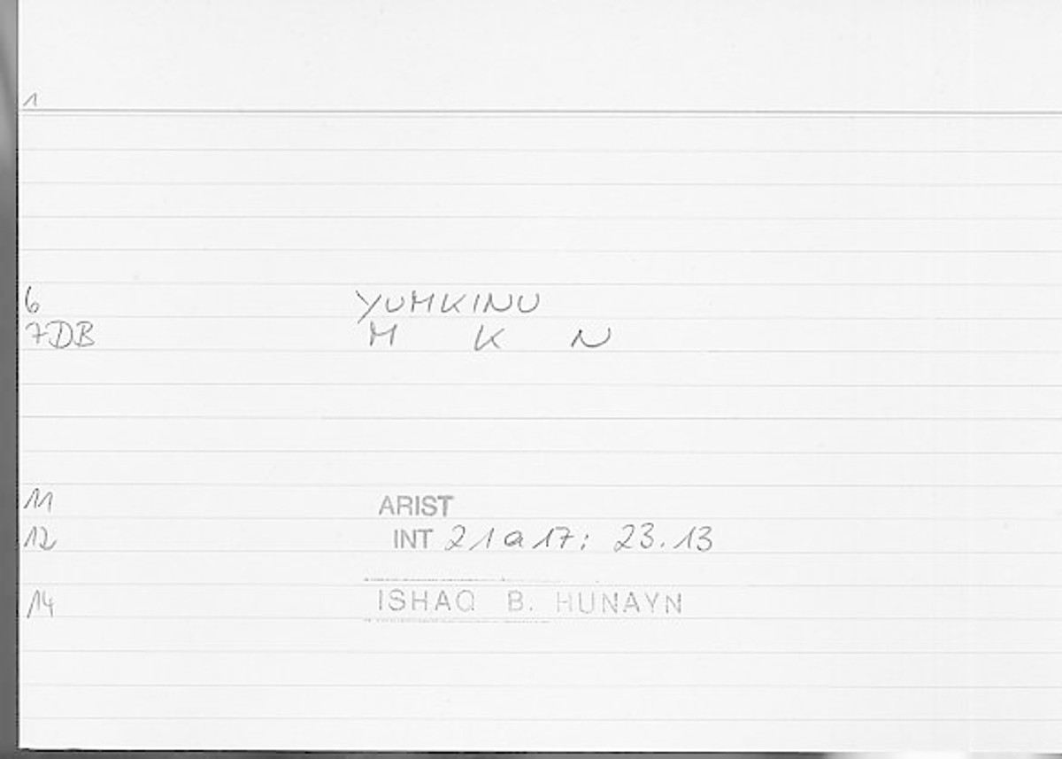 Filecard Arist.Int.1092