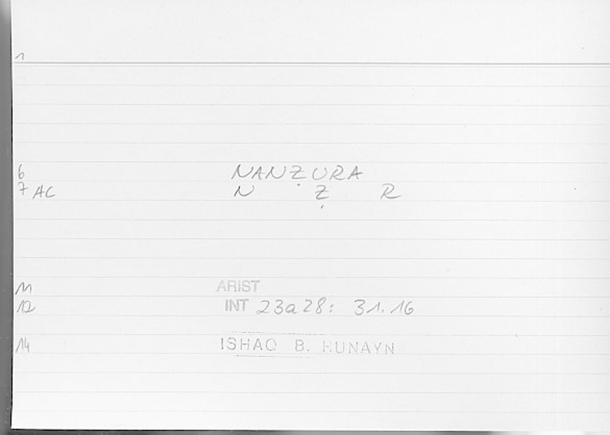 Filecard Arist.Int.1152