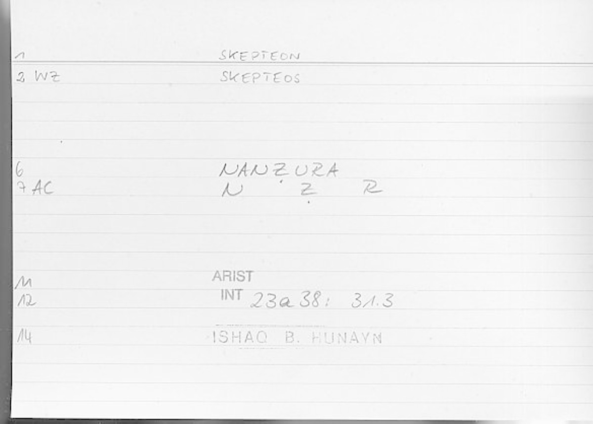 Filecard Arist.Int.1153