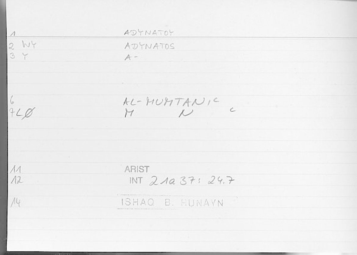 Filecard Arist.Int.1157