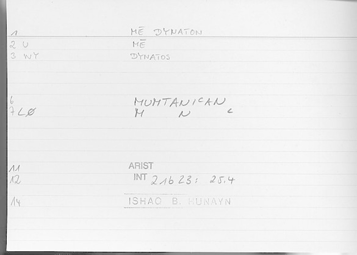 Filecard Arist.Int.1168