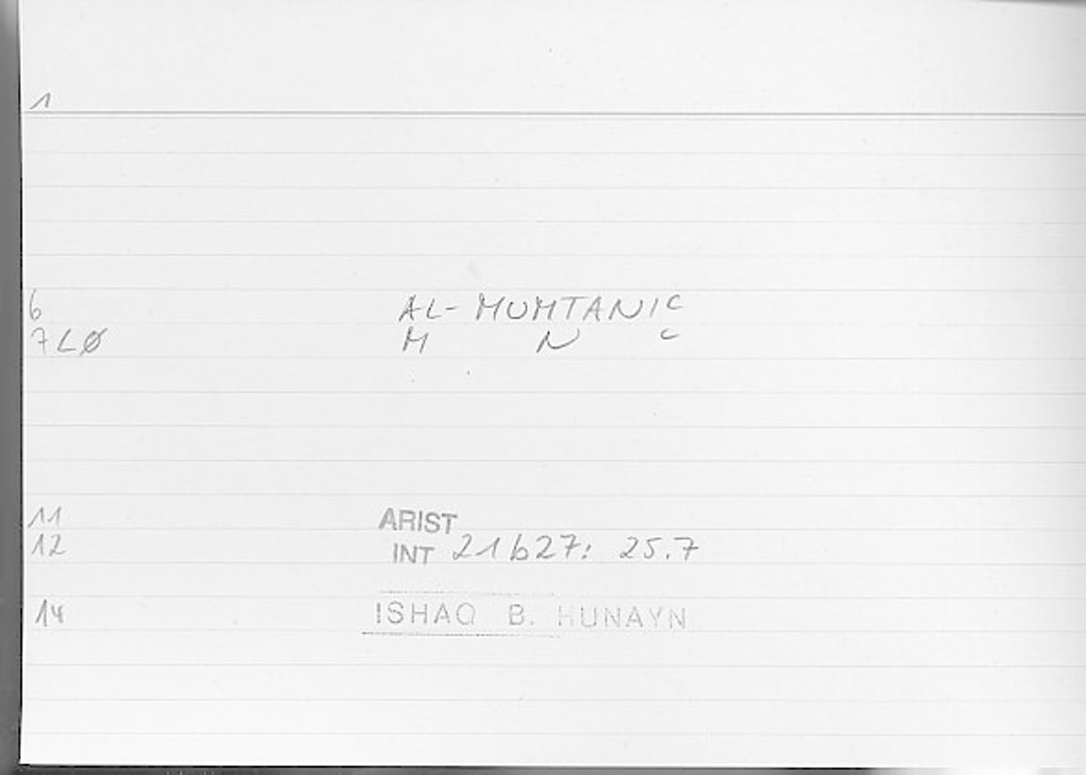 Filecard Arist.Int.1179