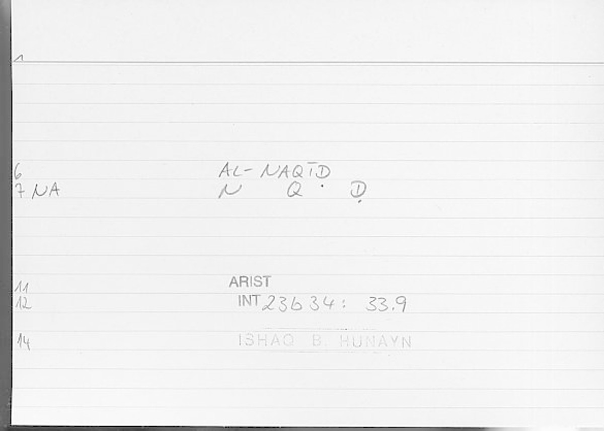 Filecard Arist.Int.1187