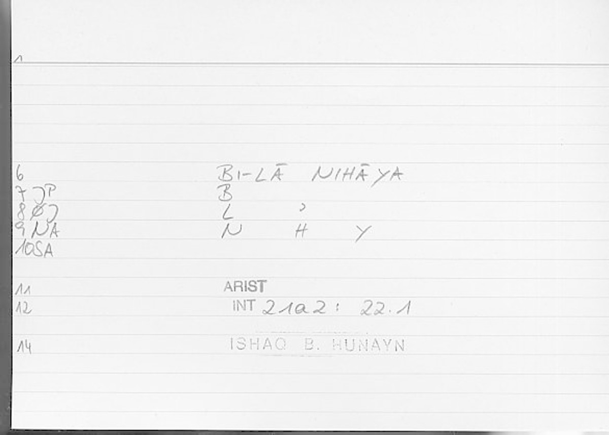Filecard Arist.Int.1192