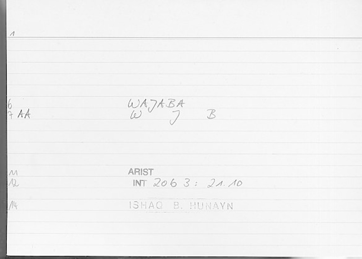 Filecard Arist.Int.1208
