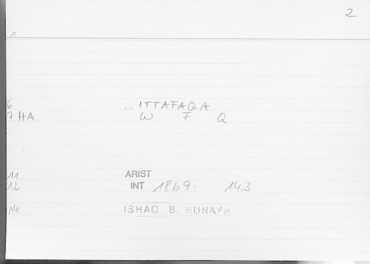 Filecard Arist.Int.1315
