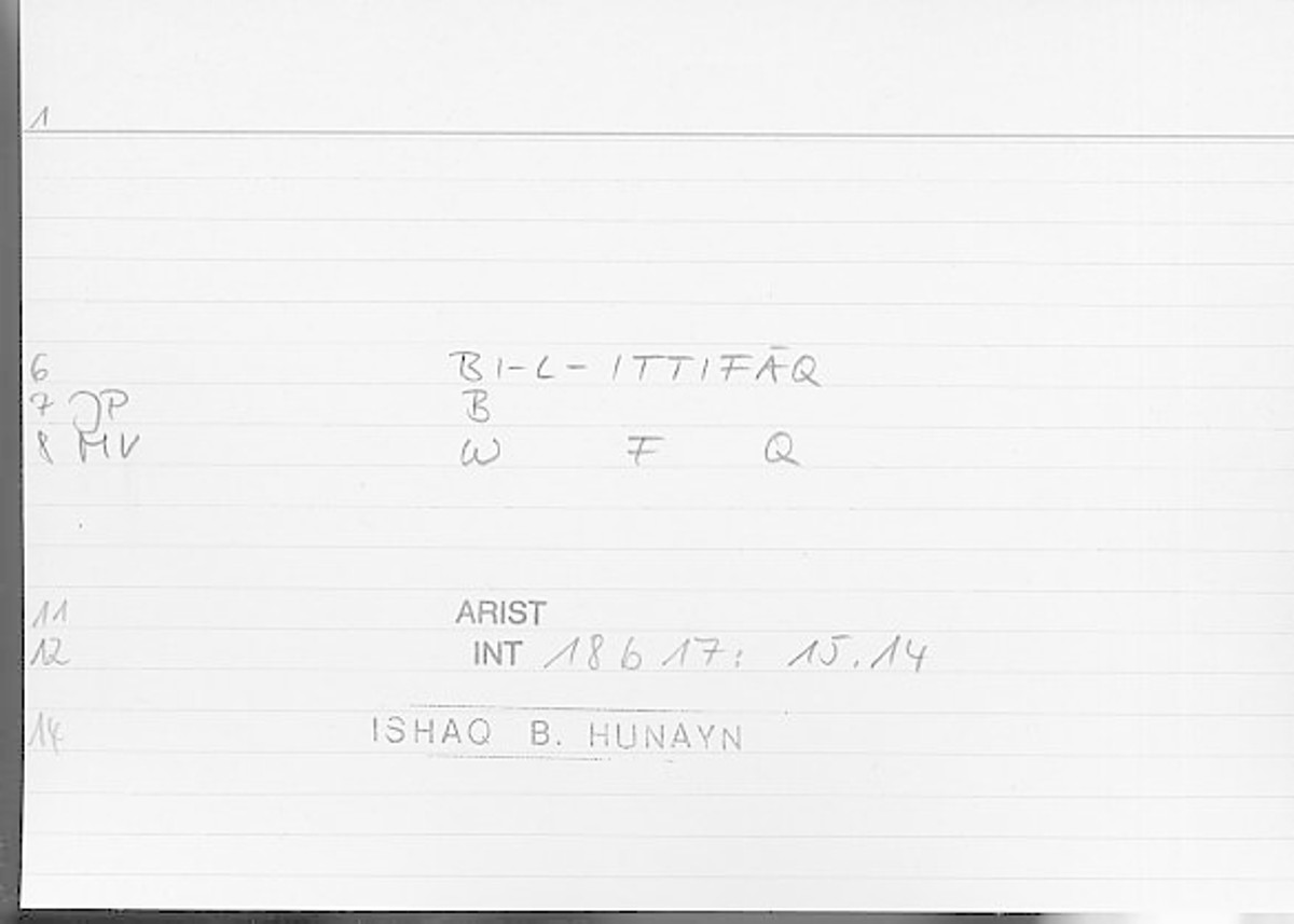Filecard Arist.Int.1318