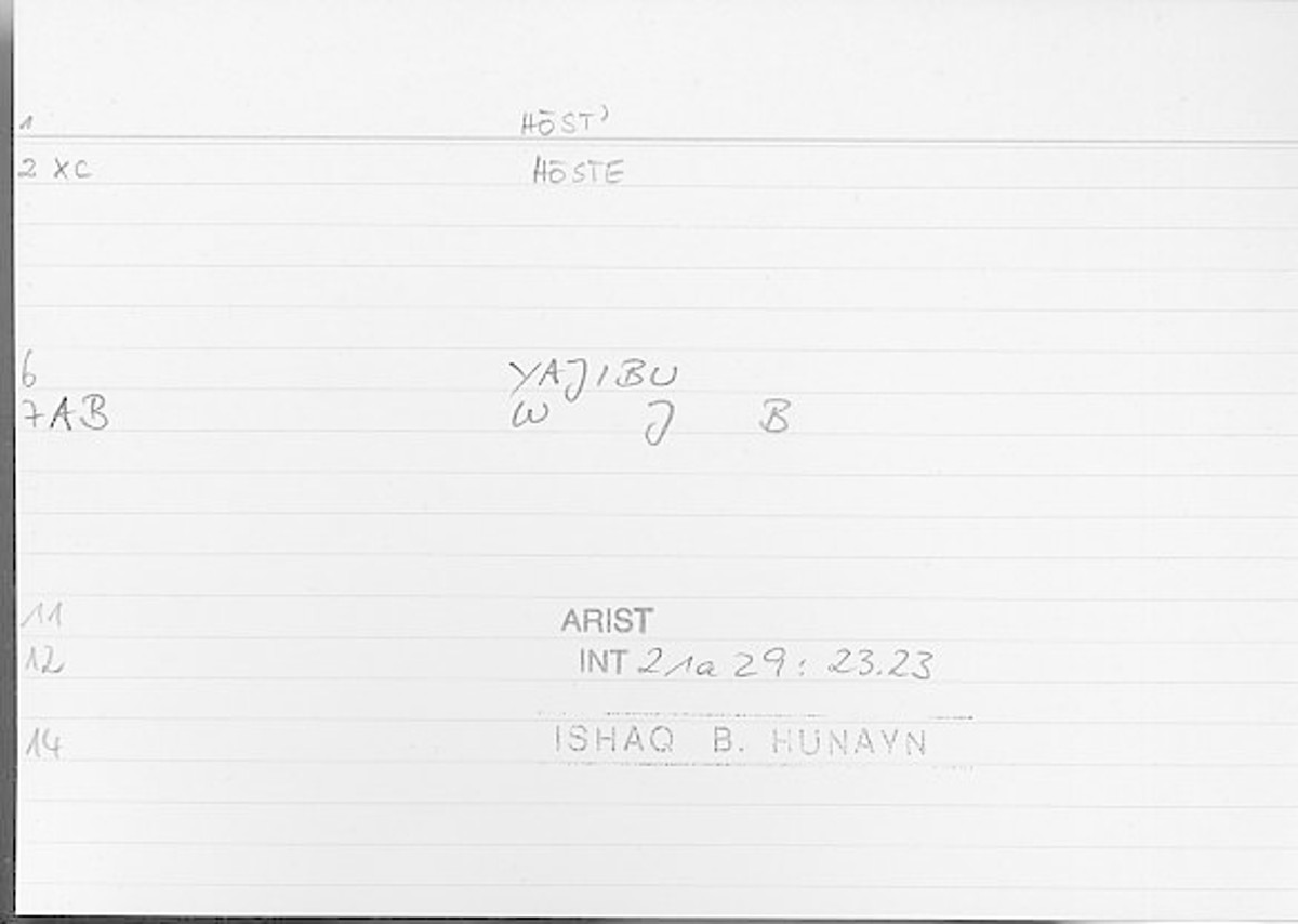 Filecard Arist.Int.1329