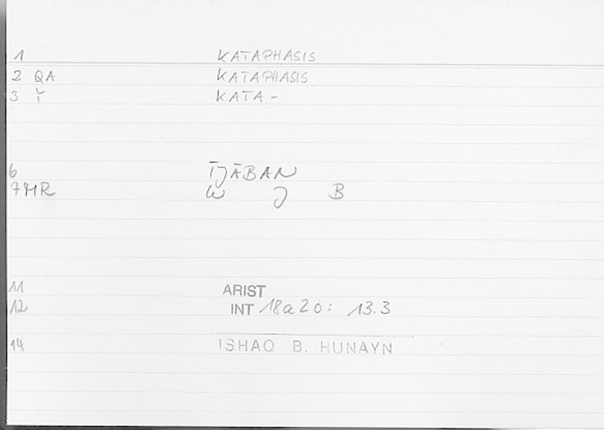 Filecard Arist.Int.1346