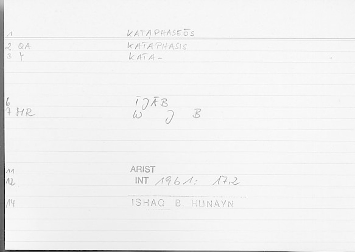 Filecard Arist.Int.1353