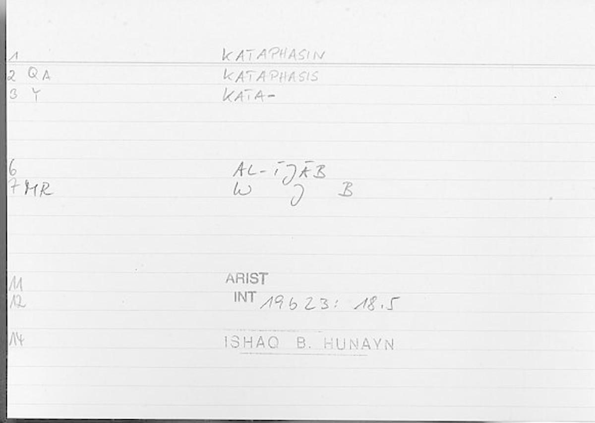 Filecard Arist.Int.1360