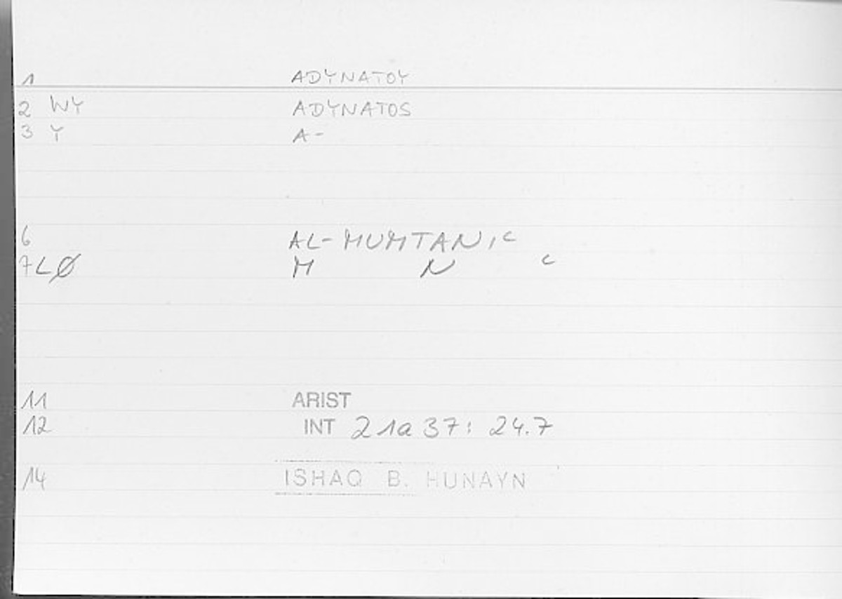 Filecard Arist.Int.1384