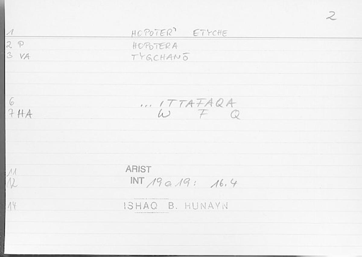 Filecard Arist.Int.1421