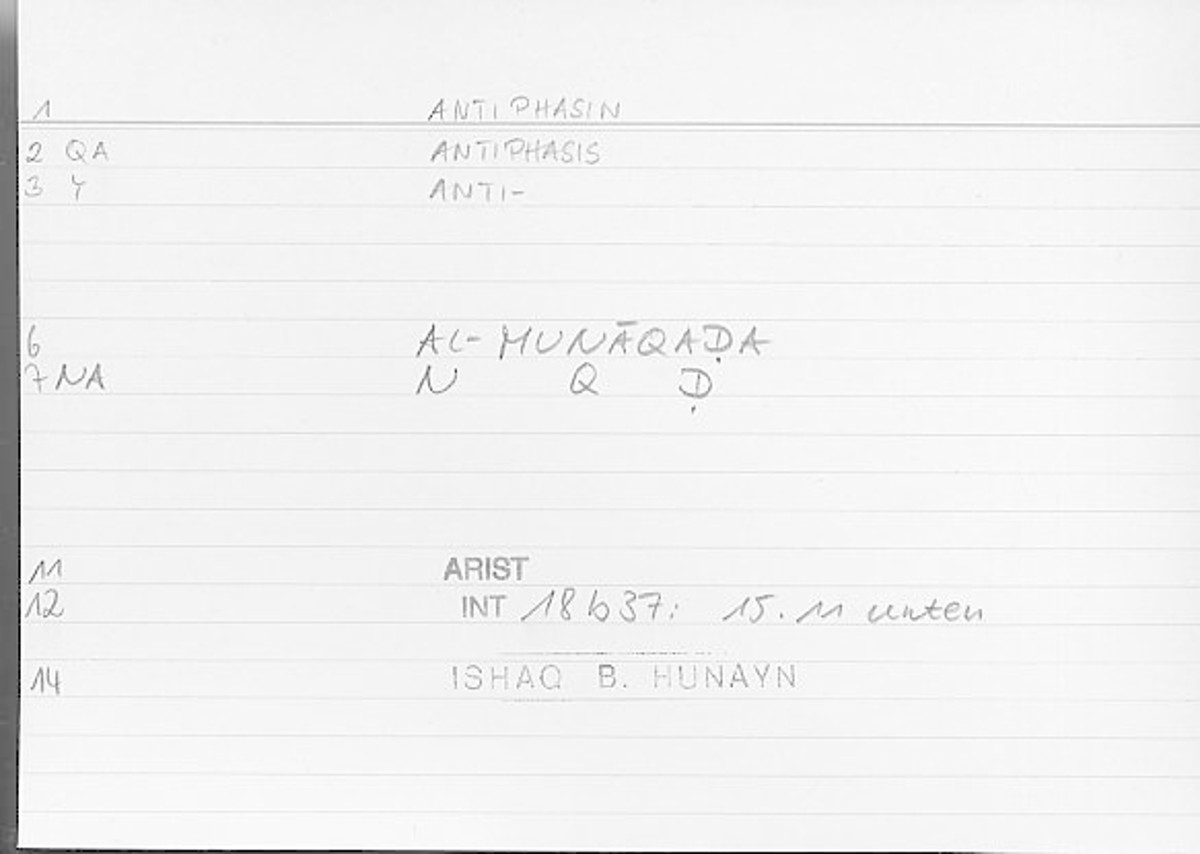 Filecard Arist.Int.1434